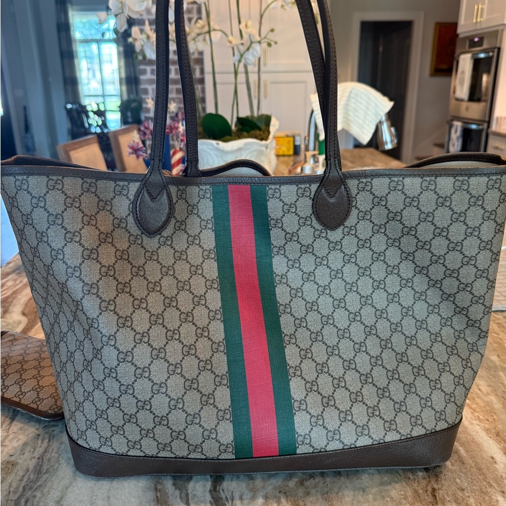 Gucci GG Supreme Large Ophidia Tote